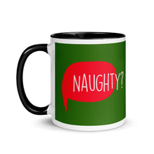 Load image into Gallery viewer, NAUGHTY? or NICE? Christmas Mug - Premium Mugs from The Wishful Fish - Just $20! Shop now at The Wishful Fish