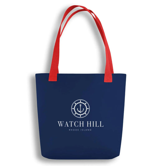 Watch Hill RI Nautical Beach Bag — Ready for Shore Days! SHOP Now at The Wishful Fish