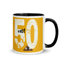 Load image into Gallery viewer, OH NO! 50 Birthday Poop Mug - Premium Mug from The Wishful Fish - Just $20! Shop now at The Wishful Fish