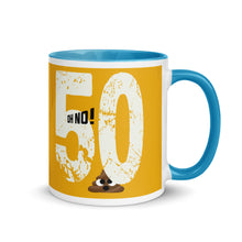Load image into Gallery viewer, OH NO! 50 Birthday Poop Mug - Premium Mug from The Wishful Fish - Just $20! Shop now at The Wishful Fish
