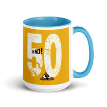 Load image into Gallery viewer, OH NO! 50 Birthday Poop Mug - Premium Mug from The Wishful Fish - Just $20! Shop now at The Wishful Fish