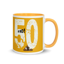 Load image into Gallery viewer, OH NO! 50 Birthday Poop Mug - Premium Mug from The Wishful Fish - Just $20! Shop now at The Wishful Fish