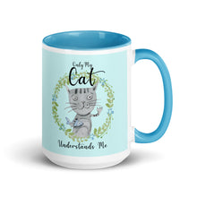 Load image into Gallery viewer, Only My CAT Understands Me Mug - Premium Mug from The Wishful Fish - Just $20! Shop now at The Wishful Fish