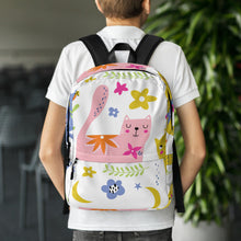 Load image into Gallery viewer, PLAYFUL KITTES Backpack - Premium Backpack from The Wishful Fish - Just $42! Shop now at The Wishful Fish