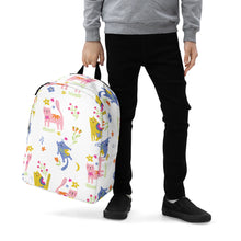 Load image into Gallery viewer, PLAYFUL KITTIES Minimalist Backpack - Premium Backpack from The Wishful Fish - Just $42! Shop now at The Wishful Fish
