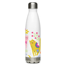 Load image into Gallery viewer, PLAYFUL KITTIES Water Bottle - Premium Water Bottle from The Wishful Fish - Just $30! Shop now at The Wishful Fish