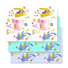 Load image into Gallery viewer, PLAYFUL KITTIES Wrapping Paper Sheets - Premium Wrapping Paper Sheets from The Wishful Fish - Just $21! Shop now at The Wishful Fish