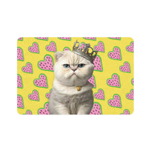 Load image into Gallery viewer, PRINCESS KITTY Pet Bowl Mat - Premium Pet Bowl Mat from The Wishful Fish - Just $28! Shop now at The Wishful Fish