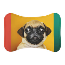 Load image into Gallery viewer, PUG FRIEND Pet Bowl Mat - Premium Pet Bowl Mat from The Wishful Fish - Just $26! Shop now at The Wishful Fish