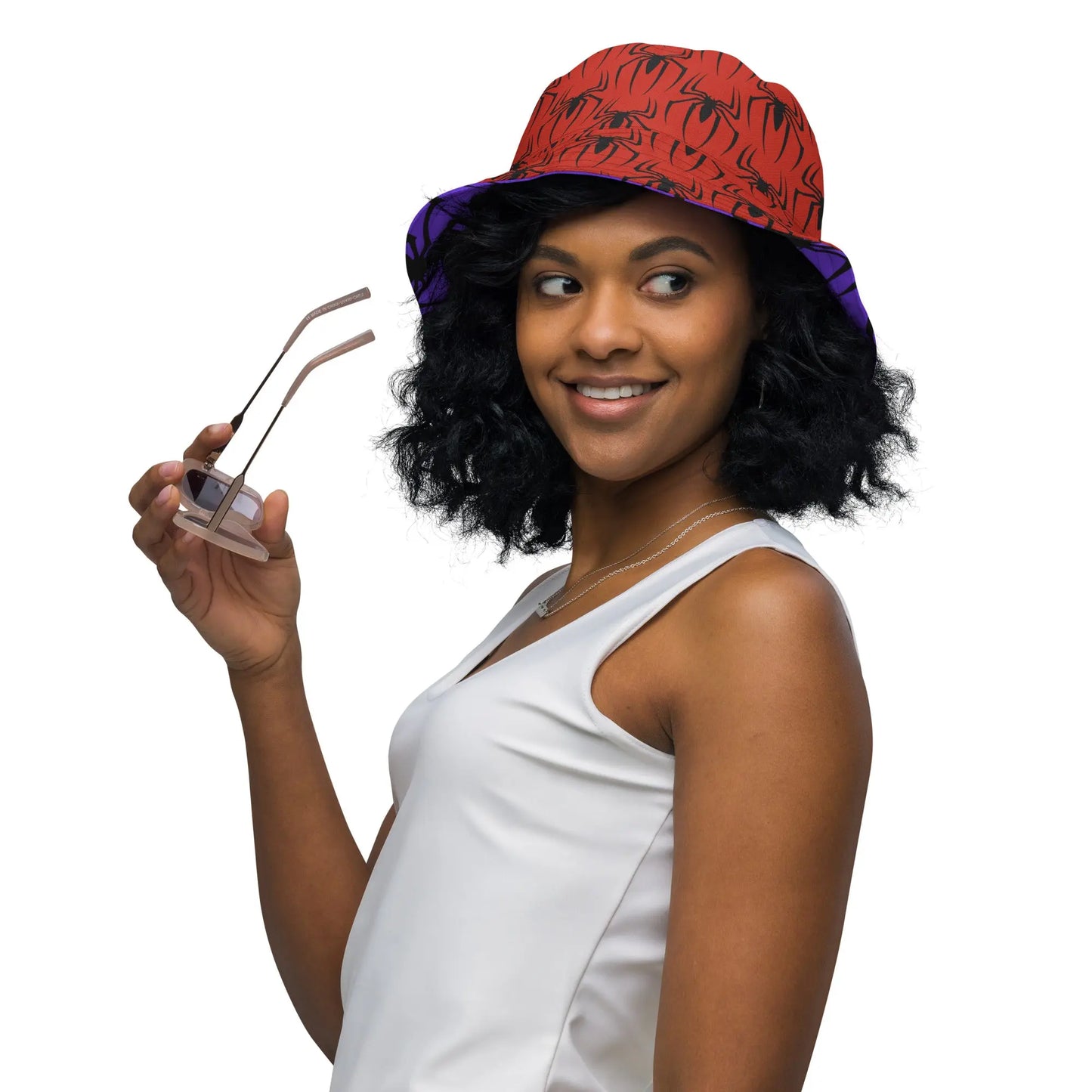 SPIDER Reversible Bucket Hat - Premium Bucket Hat from The Wishful Fish - Just $28! Shop now at The Wishful Fish