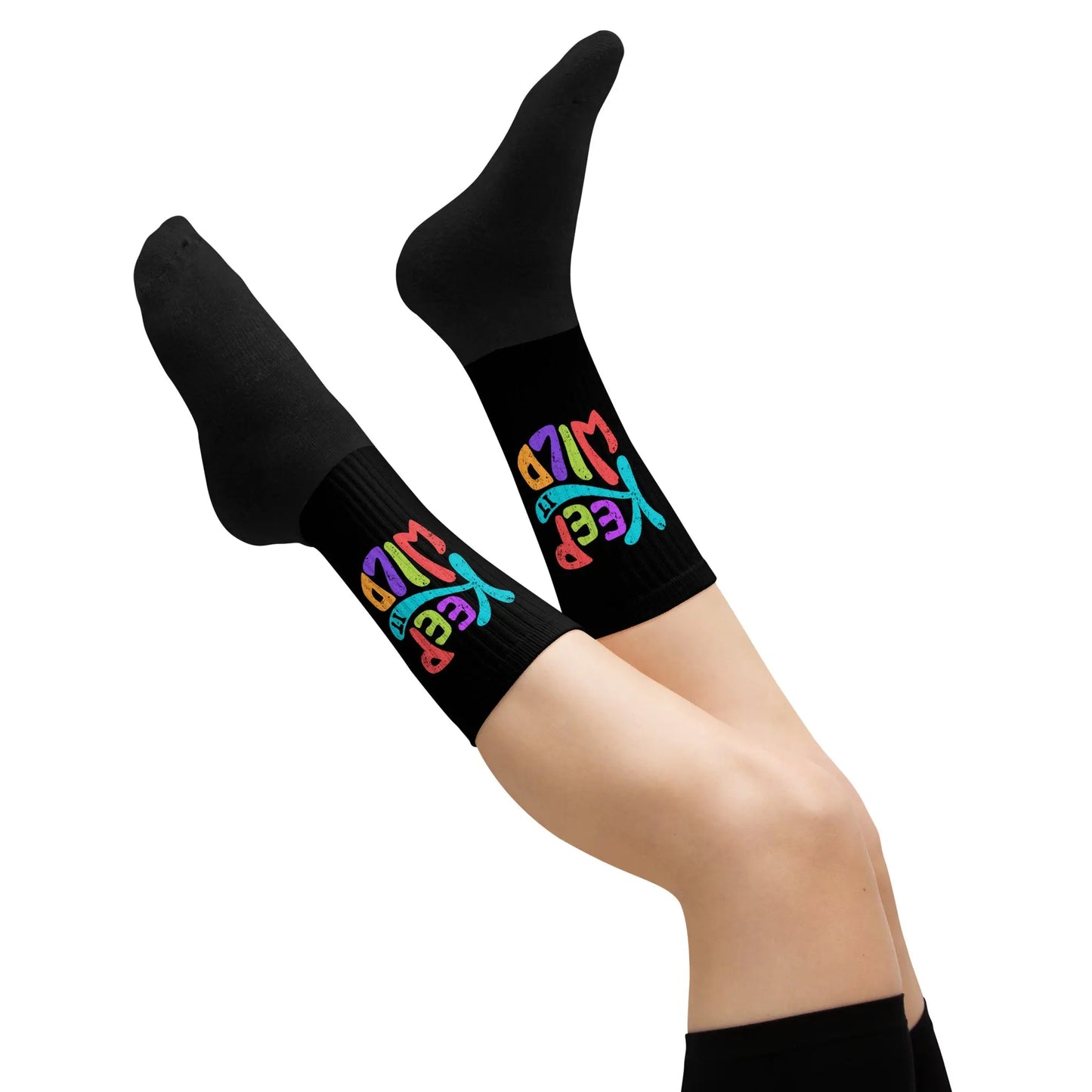 STAY CHILL Socks - Premium Socks from The Wishful Fish - Just $20! Shop now at The Wishful Fish