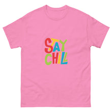 Load image into Gallery viewer, STAY CHILL T-SHIRT - Premium Socks from The Wishful Fish - Just 24.50! Shop now at The Wishful Fish