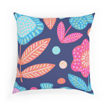 Load image into Gallery viewer, SUMMER FLOWERS Throw Pillow - Premium Throw Pillow from The Wishful Fish - Just $22! Shop now at The Wishful Fish