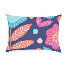 Load image into Gallery viewer, SUMMER FLOWERS Throw Pillow - Premium Throw Pillow from The Wishful Fish - Just $22! Shop now at The Wishful Fish