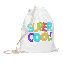 Load image into Gallery viewer, SUPER COOL Drawstring Bag - Premium Drawstring Bag from The Wishful Fish - Just $23! Shop now at The Wishful Fish