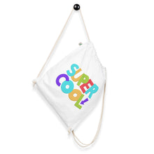 Load image into Gallery viewer, SUPER COOL Drawstring Bag - Premium Drawstring Bag from The Wishful Fish - Just $23! Shop now at The Wishful Fish