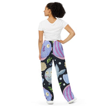 Load image into Gallery viewer, Sea Creature Unisex Wide-Leg Pants - Premium Wide Leg Pants from The Wishful Fish - Just $39! Shop now at The Wishful Fish