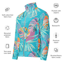 Load image into Gallery viewer, TROPICAL Track Jacket - Premium Track Jacket from The Wishful Fish - Just $72! Shop now at The Wishful Fish