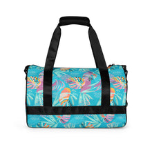 Load image into Gallery viewer, TROPICAL Gym Duffel Bag - Premium Gym Duffel Bag from The Wishful Fish - Just $53! Shop now at The Wishful Fish