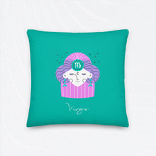 Load image into Gallery viewer, VIRGO Zodiac Pillow - Premium Pillow from The Wishful Fish - Just $29! Shop now at The Wishful Fish