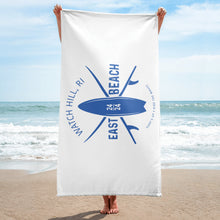 Load image into Gallery viewer, WATCH HILL, RI Surfer Beach Towel - Premium Beach Towel from The Wishful Fish - Just $38! Shop now at The Wishful Fish