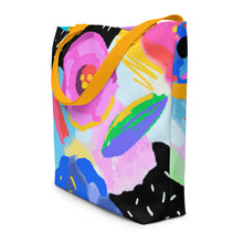 Load image into Gallery viewer, WILD FLOWERS Tote Bag - Premium Tote Bag from The Wishful Fish - Just $40! Shop now at The Wishful Fish