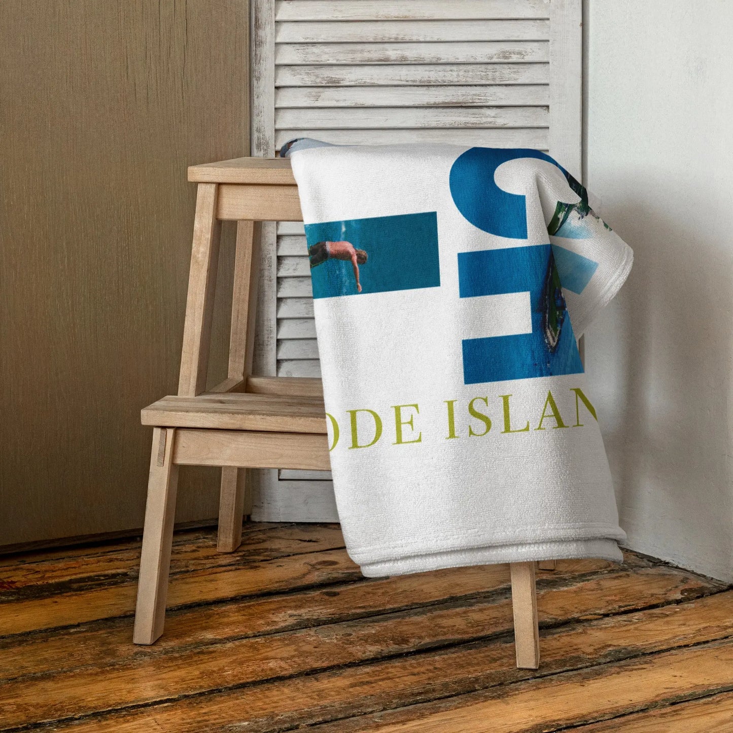 Watch Hill, Rhode Island Beach Towel brings bold coastal style to every beach day. SHOP Now at The Wishful Fish