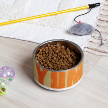 Load image into Gallery viewer, Yum. Yum. Cat Pet Bowl - Premium Pet Bowl from The Wishful Fish - Just $37! Shop now at The Wishful Fish
