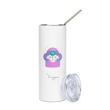 Load image into Gallery viewer, Zodiac VIRGO Tumbler - Premium Tumbler from The Wishful Fish - Just $28! Shop now at The Wishful Fish