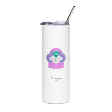 Load image into Gallery viewer, Zodiac VIRGO Tumbler - Premium Tumbler from The Wishful Fish - Just $28! Shop now at The Wishful Fish