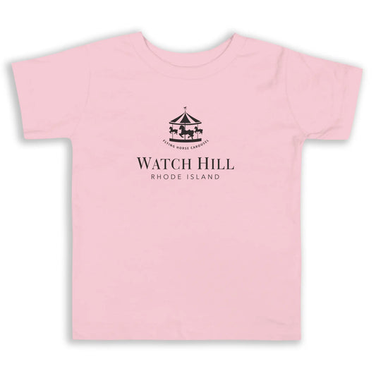 Flying Horse Carousel Toddler Tee — Watch Hill Rhode Island! The Wishful Fish