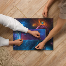Load image into Gallery viewer, Welcome To Space Since April 12, 1961 Jigsaw Puzzle + 520 Pieces - Premium Jigsaw Puzzle from The Wishful Fish - Just $29! Shop now at The Wishful Fish