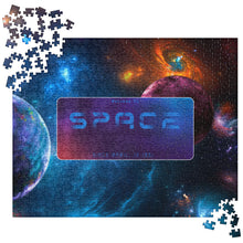 Load image into Gallery viewer, Welcome To Space Since April 12, 1961 Jigsaw Puzzle + 520 Pieces - Premium Jigsaw Puzzle from The Wishful Fish - Just $29! Shop now at The Wishful Fish