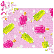 Load image into Gallery viewer, Ice Cream Jigsaw Puzzle + 520 Pieces - Premium Jigsaw Puzzle from The Wishful Fish - Just $29! Shop now at The Wishful Fish