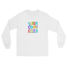 Load image into Gallery viewer, "Super Cool Dude" Long Sleeve Shirt | Sizes S-4XL - Premium T-Shirts from The Wishful Fish - Just $16! Shop now at The Wishful Fish