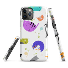 Load image into Gallery viewer, FUNKY CAT iPhone® Case - Premium iPhone® Case from The Wishful Fish - Just $22! Shop now at The Wishful Fish