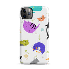 Load image into Gallery viewer, FUNKY CAT iPhone® Case - Premium iPhone® Case from The Wishful Fish - Just $22! Shop now at The Wishful Fish