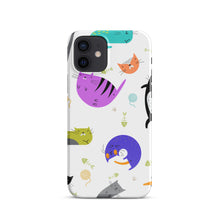 Load image into Gallery viewer, FUNKY CAT iPhone® Case - Premium iPhone® Case from The Wishful Fish - Just $22! Shop now at The Wishful Fish
