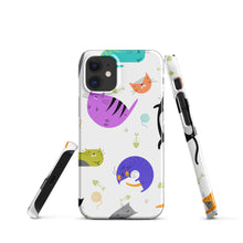 Load image into Gallery viewer, FUNKY CAT iPhone® Case - Premium iPhone® Case from The Wishful Fish - Just $22! Shop now at The Wishful Fish