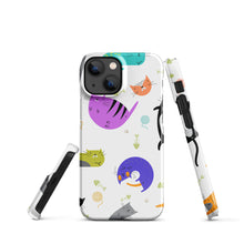 Load image into Gallery viewer, FUNKY CAT iPhone® Case - Premium iPhone® Case from The Wishful Fish - Just $22! Shop now at The Wishful Fish