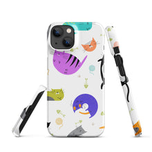Load image into Gallery viewer, FUNKY CAT iPhone® Case - Premium iPhone® Case from The Wishful Fish - Just $22! Shop now at The Wishful Fish