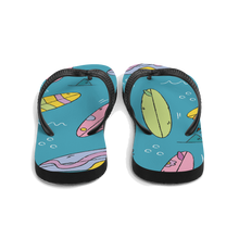 Load image into Gallery viewer, WATCH HILL, RI Surfer Kids Flip Flops - Premium Flip Flops from The Wishful Fish - Just $21! Shop now at The Wishful Fish