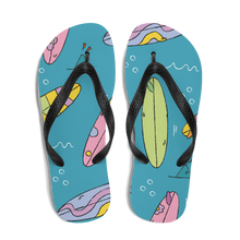 Load image into Gallery viewer, WATCH HILL, RI Surfer Kids Flip Flops - Premium Flip Flops from The Wishful Fish - Just $21! Shop now at The Wishful Fish