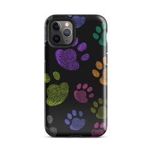 Load image into Gallery viewer, PAW PRINTS iPhone® Case - Premium iPhone® Case from The Wishful Fish - Just $28! Shop now at The Wishful Fish