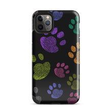 Load image into Gallery viewer, PAW PRINTS iPhone® Case - Premium iPhone® Case from The Wishful Fish - Just $28! Shop now at The Wishful Fish