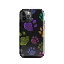 Load image into Gallery viewer, PAW PRINTS iPhone® Case - Premium iPhone® Case from The Wishful Fish - Just $28! Shop now at The Wishful Fish