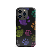 Load image into Gallery viewer, PAW PRINTS iPhone® Case - Premium iPhone® Case from The Wishful Fish - Just $28! Shop now at The Wishful Fish