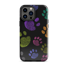 Load image into Gallery viewer, PAW PRINTS iPhone® Case - Premium iPhone® Case from The Wishful Fish - Just $28! Shop now at The Wishful Fish