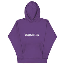 Load image into Gallery viewer, WATCHILL'N Unisex Hoodie - Premium Hoodie from The Wishful Fish - Just $38! Shop now at The Wishful Fish