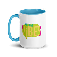 Load image into Gallery viewer, POSITIVE VIBES ONLY! Mug - Premium Mug from The Wishful Fish - Just $20! Shop now at The Wishful Fish